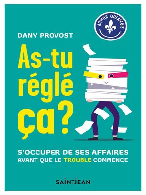 cover image of As-tu réglé ça ?